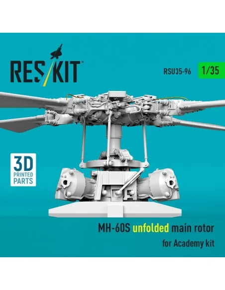 [NO_DESC] MH-60S unfolded main rotor (3D Printed) for Academy, 1/35...