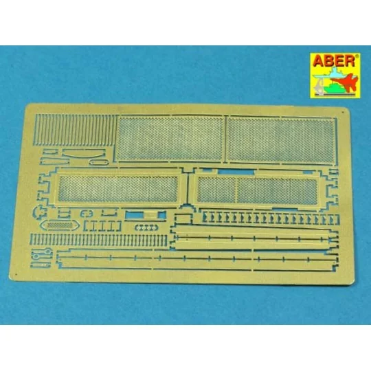 Grilles for T-55AM also for T-55AMV - Aber Models 35G32