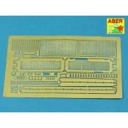 Grilles for T-55AM also for T-55AMV, 1/35 - Aber Models 35G32