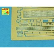 Grilles for T-55AM also for T-55AMV, 1/35 - Aber Models 35G32