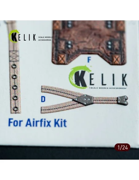 Spitfire Mk VIII interior 3D decals for Airfix kit, 1/24 - Kelik K2...