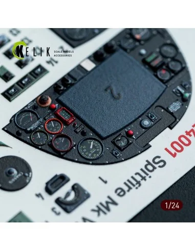 Spitfire Mk VIII interior 3D decals for Airfix kit, 1/24 - Kelik K2...