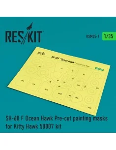 [NO_DESC] SH-60F Ocean Hawk Pre-cut painting masks for KittyHawk 50...