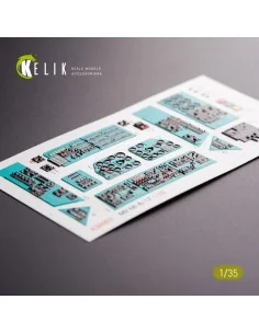Mi-8MT/Mi-17 interior 3D decals for Trumpeter kit, 1/35 - Kelik K35003 2