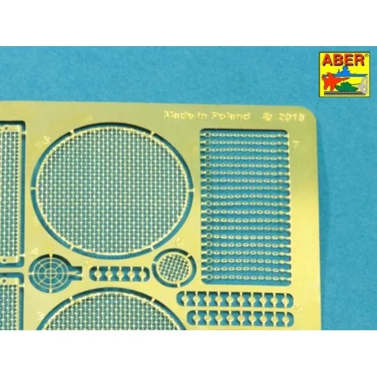 PzKpfw V Ausf.A Panther (Sd.Kfz.181) GRILLES, 1/35 - Aber Models 35G33 PzKpfw V Ausf.A Panther (Sd.Kfz.181) GRILLES, 1/35 - Aber Models 35G33