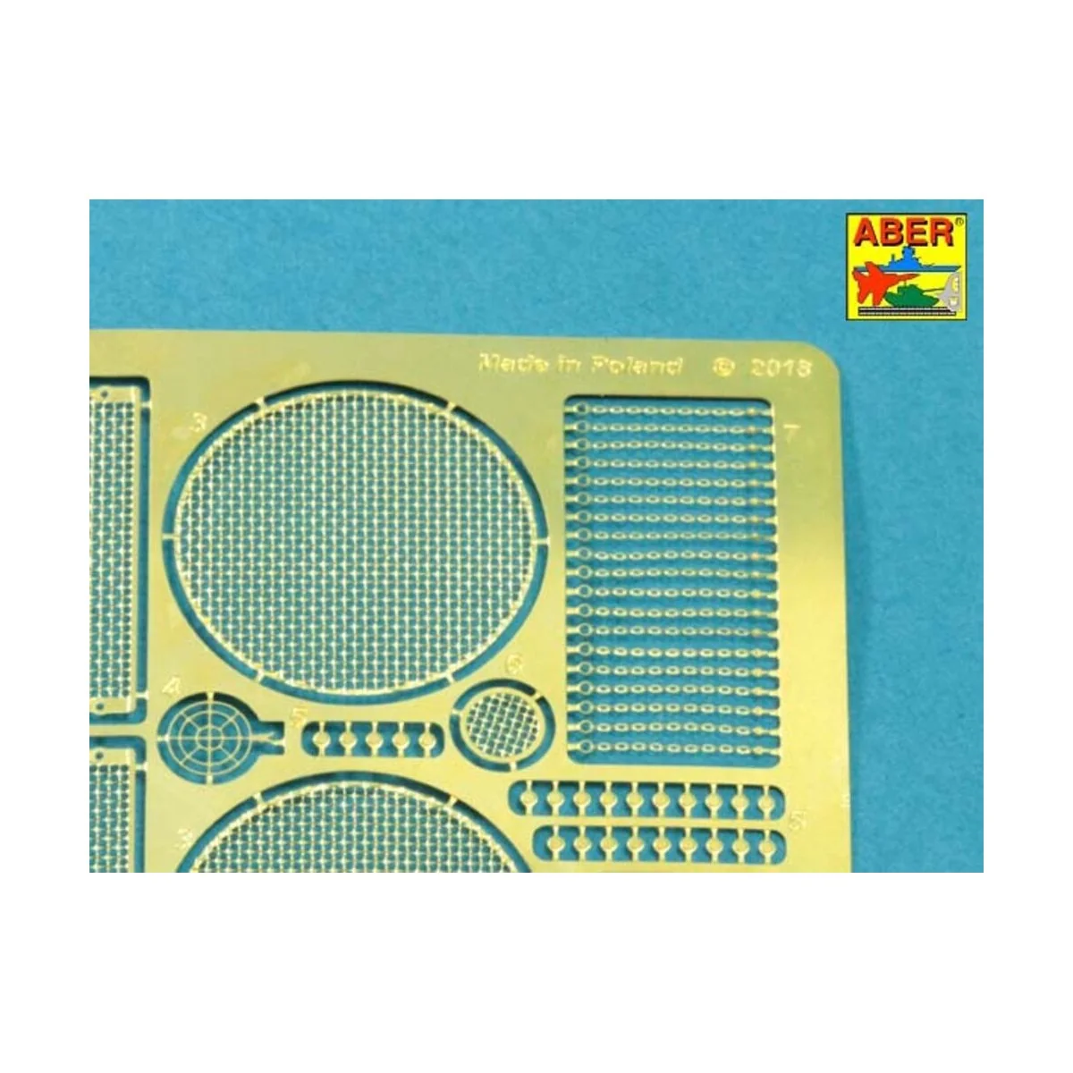 PzKpfw V Ausf.A Panther (Sd.Kfz.181) GRILLES - Aber Models 35G33