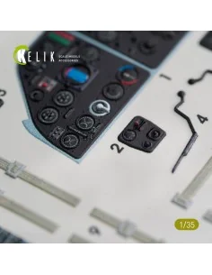 Mi-4 interior 3D decals for Trumpeter kit, 1/35 - Kelik K35004 2
