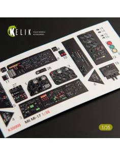 Mi-17 NATO (Black version) - Interior 3D Decal for Trumpeter, 1/35 ... 2