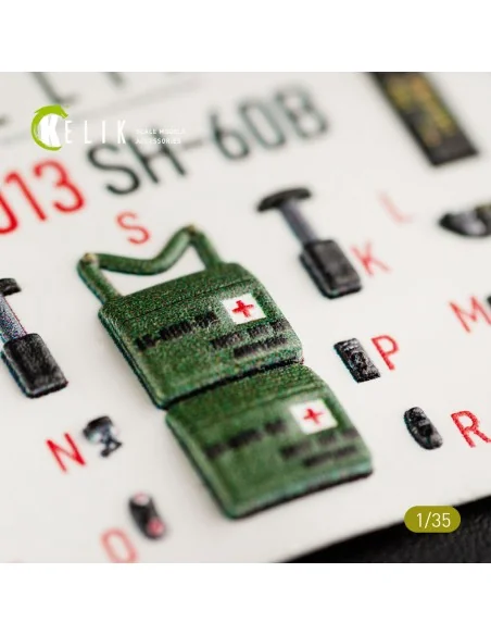 [NO_DESC] SH-60F Ocean Hawk interior 3D decals for Kitty Hawk / Zim...
