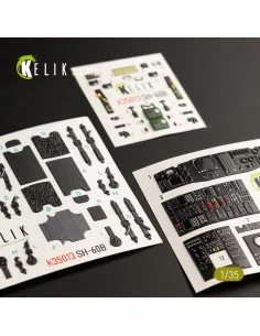 SH-60B interior 3D decals for Kitty Hawk / Zimimodel kit, 1/35 - Ke...