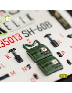 SH-60B interior 3D decals for Kitty Hawk / Zimimodel kit, 1/35 - Ke... 2