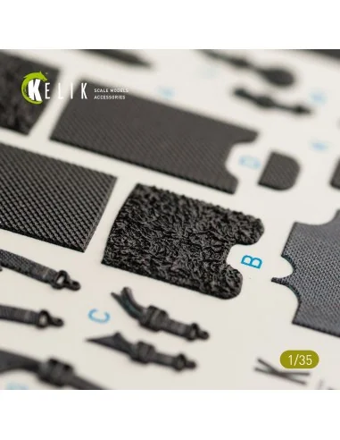 SH-60B interior 3D decals for Kitty Hawk / Zimimodel kit, 1/35 - Ke...