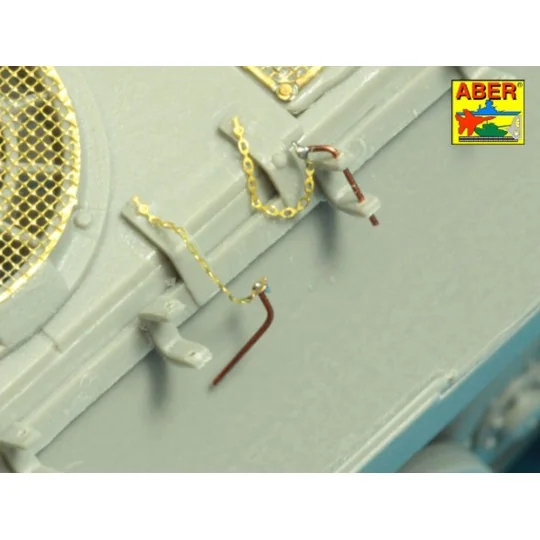 PzKpfw V Ausf.A Panther (Sd.Kfz.181) GRILLES - Aber Models 35G33