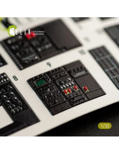 HH-60G Pave Hawk interior 3D decals for Kitty Hawk / Zimimodel kit,...