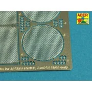Grilles for Jagdpanther Ausf.G1 early (Meng), 1/35 - Aber Models 35G34