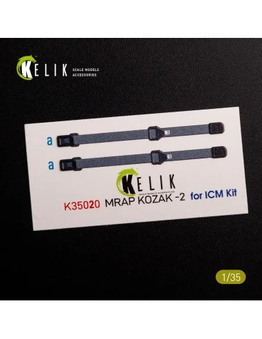 [NO_DESC] Kozak-2 Ukrainian MRAP 3D decals for ICM kit, 1/35 - Keli...