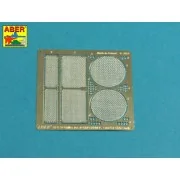 Grilles for Jagdpanther Ausf.G1 early (Meng), 1/35 - Aber Models 35G34