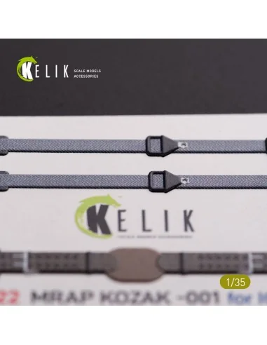[NO_DESC] Kozak-001 Ukrainian MRAP 3D decals for ICM kit, 1/35 - Ke...