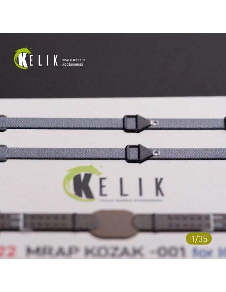 Kozak-001 Ukrainian MRAP 3D decals for ICM kit, 1/35 - Kelik K35022