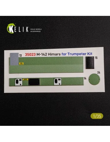 M142 HIMARS - Interior 3D Decal and classic Decal for Trumpeter kit...