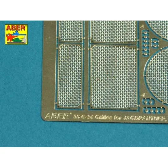 Grilles for Jagdpanther Ausf.G1 early (Meng) - Aber Models 35G34