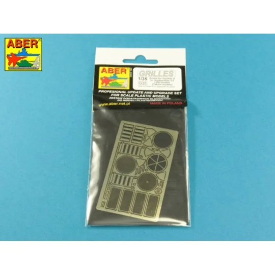 Grilles for Panther, Ausf.G & Jagdpnther, Ausf.G2-late models (Tako...