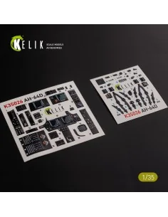 [NO_DESC] AH-64D Apache interior 3D decals for Meng kit, 1/35 - Kel...