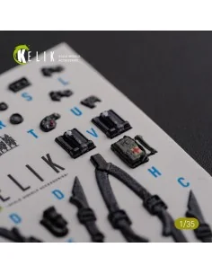 AH-64D Apache interior 3D decals for Meng kit, 1/35 - Kelik K35026 2