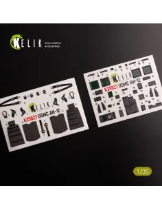 [NO_DESC] AH-1Z interior 3D decals for Academy kit, 1/35 - Kelik K3...