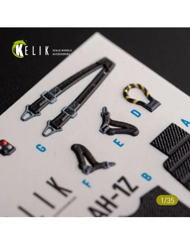 AH-1Z interior 3D decals for Academy kit, 1/35 - Kelik K35027