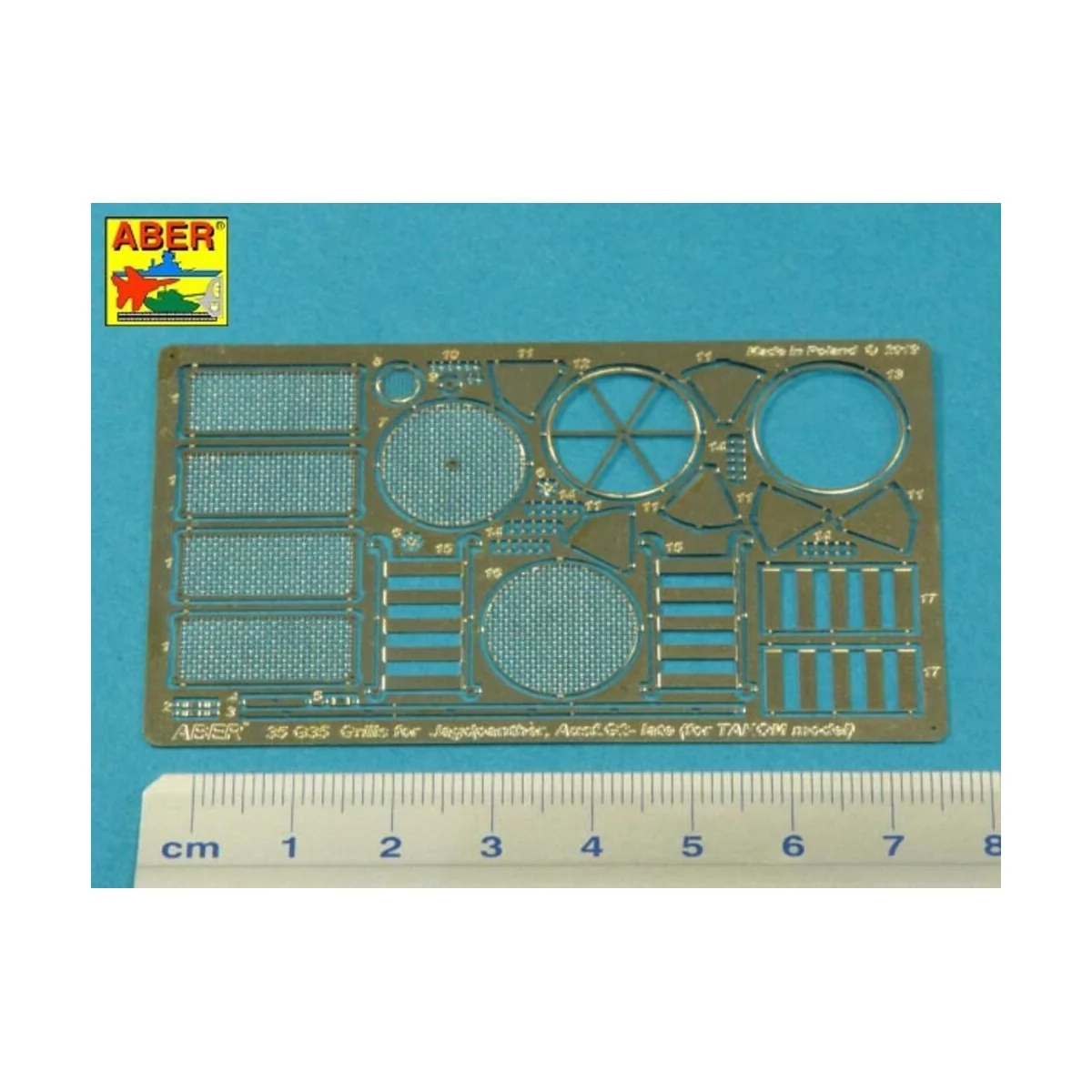 Grilles for Panther, Ausf.G & Jagdpnther, Ausf.G2-late models (Tako...