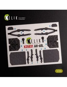 UH-60L interior 3D decals for Academy kit, 1/35 - Kelik K35031 2