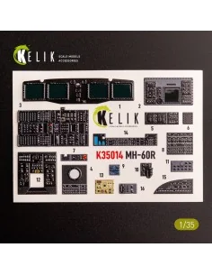 [NO_DESC] MH-60R interior 3D decals for Kitty Hawk kit, 1/35 - Keli... 2