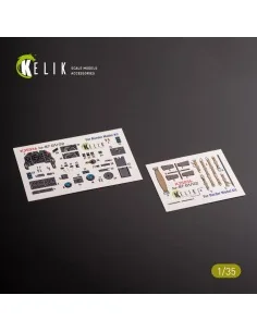 Ju-87 G1/G2 - interior 3D decals for Border Models kit, 1/35 - Keli...