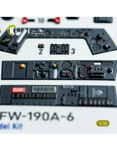 FW-190A-6 - interior 3D decals for Border Models kit, 1/35 - Kelik ...