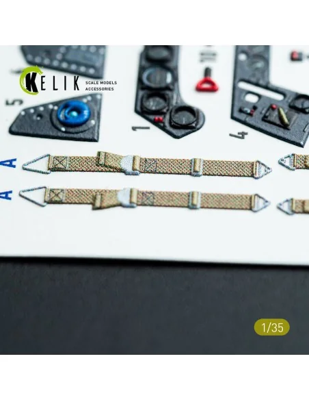 FW-190A-6 - interior 3D decals for Border Models kit, 1/35 - Kelik ...