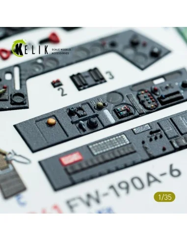 [NO_DESC] FW-190A-6 - interior 3D decals for Border Models kit, 1/3...