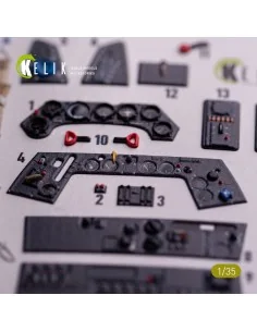 FW-190A-8 - interior 3D decals for Border Models kit, 1/35 - Kelik ... 2