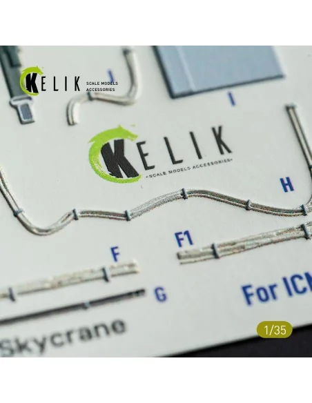 [NO_DESC] S-64E Skycrane - interior 3D decals for ICM kit, 1/35 - K...