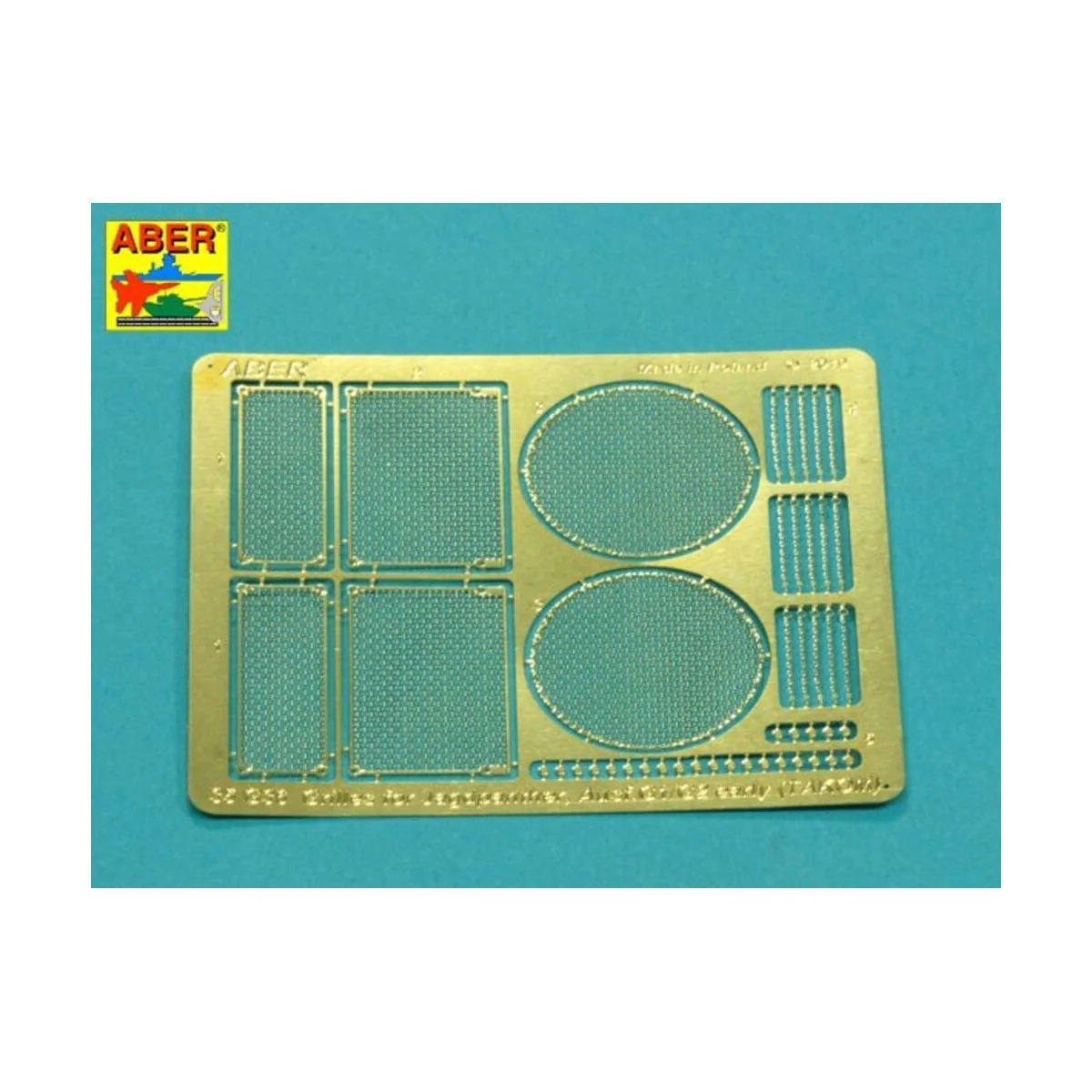 Grilles for Jagdpanther Ausf.G1 & G2 early (Takom), 1/35 - Aber Mod...