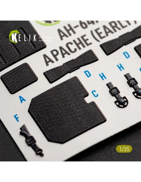 AH-64A APACHE (early) - interior 3D decals for Trumpeter, 1/35 - Ke...