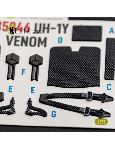 [NO_DESC] UH-1Y VENOM - interior 3D decals for Trumpeter, 1/35 - Ke...