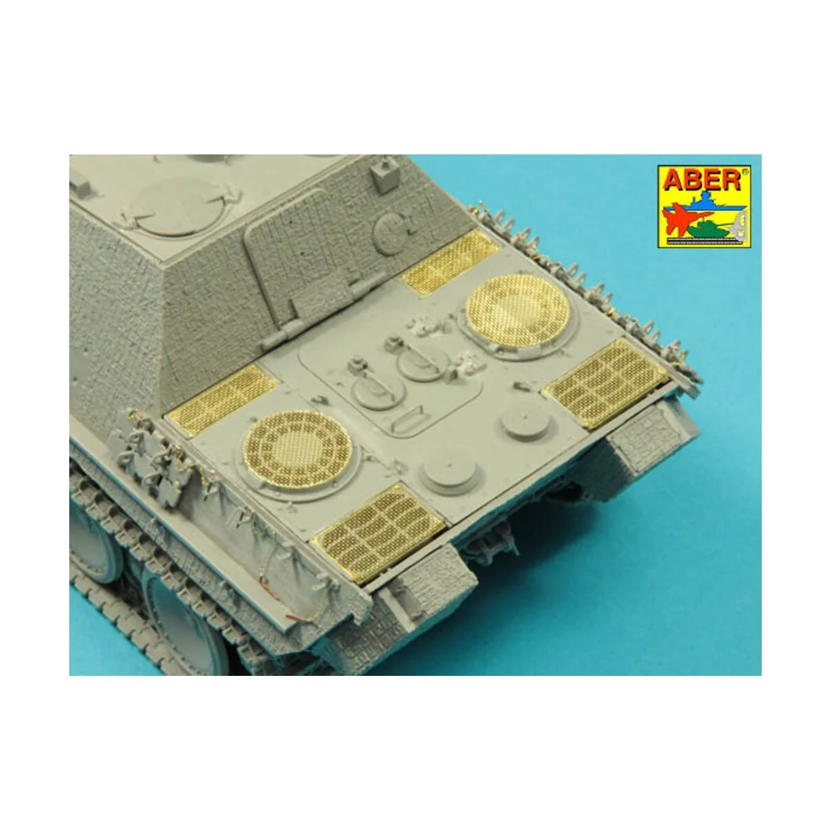 Grilles for Jagdpanther Ausf.G1 & G2 early (Takom), 1/35 - Aber Mod...