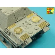 Grilles for Jagdpanther Ausf.G1 & G2 early (Takom), 1/35 - Aber Mod...