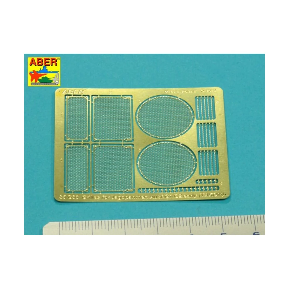 Grilles for Jagdpanther Ausf.G1 & G2 early (Takom) - Aber Models 35G36