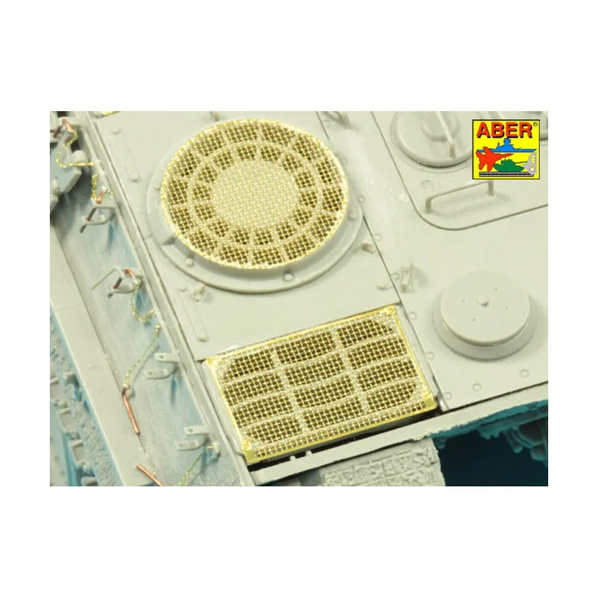 Grilles for Jagdpanther Ausf.G1 & G2 early (Takom) - Aber Models 35G36