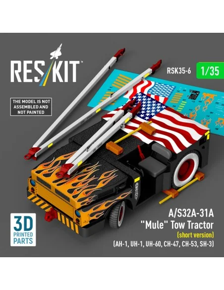 A/S32A-31A Mule Tow Tractor (short version) (AH-1, UH-1, UH-60, CH-...