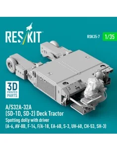 A/S32A-32A (SD-1D, SD-2) Deck Tractor Spotting dolly with driver (U... 2