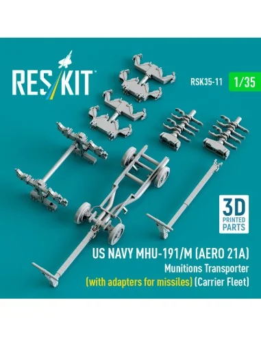 US NAVY MHU-191/M (AERO 21A) Munitions Transporter (with adapters f...