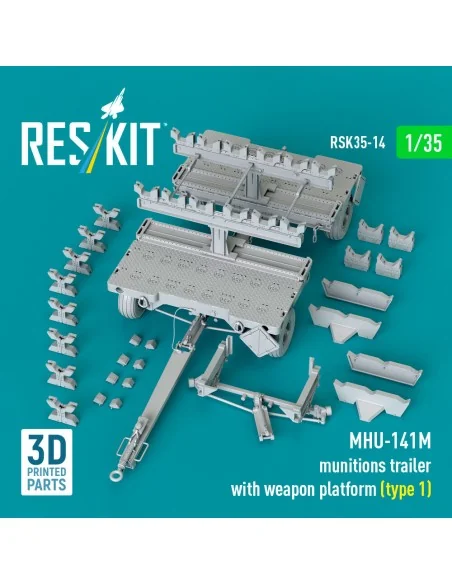 [NO_DESC] MHU-141M munitions trailer with weapon platform (type 1) ...